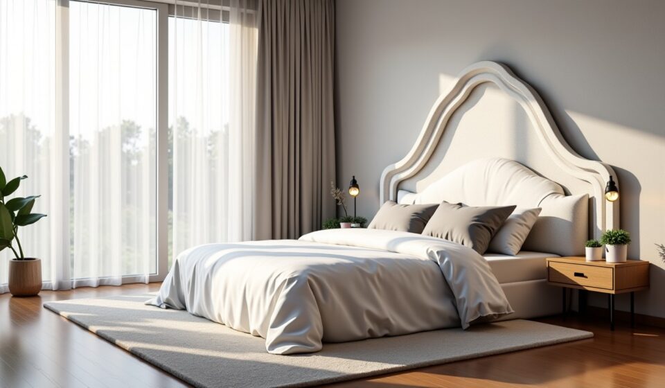 Tête de lit en placoplatre : 10 idées ingénieuses pour transformervotre chambre avec style