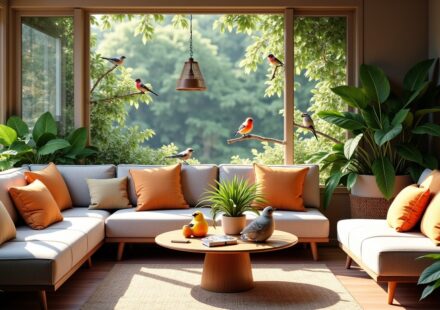 Décorez votre intérieur et jardin avec des oiseaux : idées créatives et accessoires incontournables