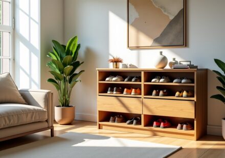Nano Meuble à Chaussures : L'Allié Compact au Design Astucieux pour un Rangement Optimal