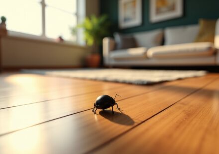 Petit insecte noir rond dans la maison : le guide complet 2025 pour l’identifier et agir