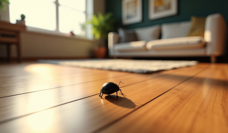 Petit insecte noir rond dans la maison : le guide complet 2025 pour l’identifier et agir