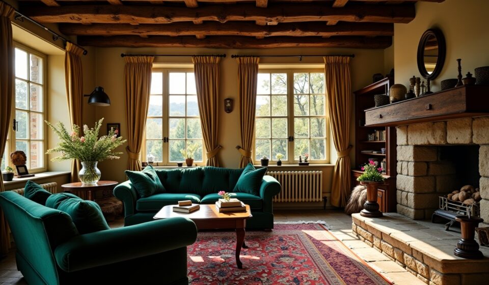Plafond à poutres anciennes : astuces incontournables pour un rendu impeccable