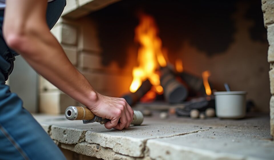 Peindre une cheminée en pierre : astuces simples pour un résultat impeccable