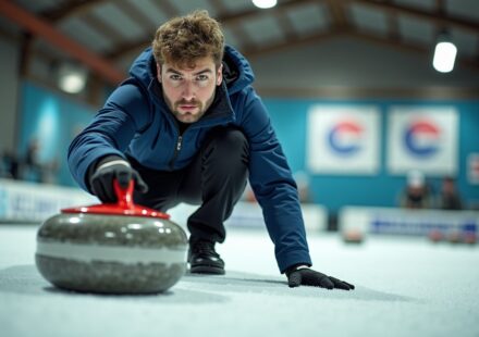 Le curling : quand un seul lancer précis bouleverse toute la partie