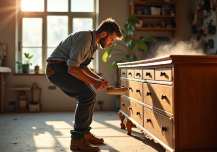 Guide pratique : comment réussir la céruse d'un meuble en bois en toute simplicité