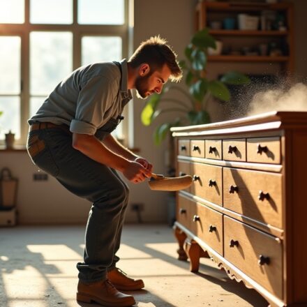 Guide pratique : comment réussir la céruse d'un meuble en bois en toute simplicité