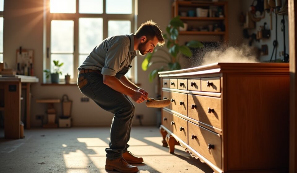 Guide pratique : comment réussir la céruse d'un meuble en bois en toute simplicité