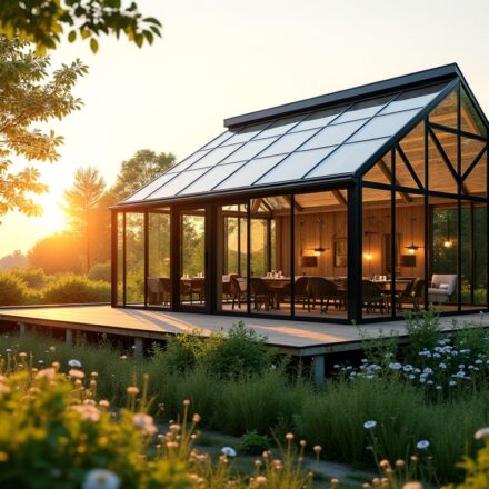 Maison serre bioclimatique : une alliance intelligente pour maximiser confort naturel et efficacité énergétique