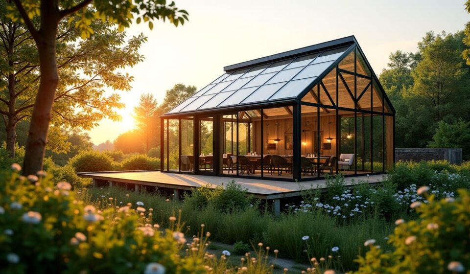 Maison serre bioclimatique : une alliance intelligente pour maximiser confort naturel et efficacité énergétique