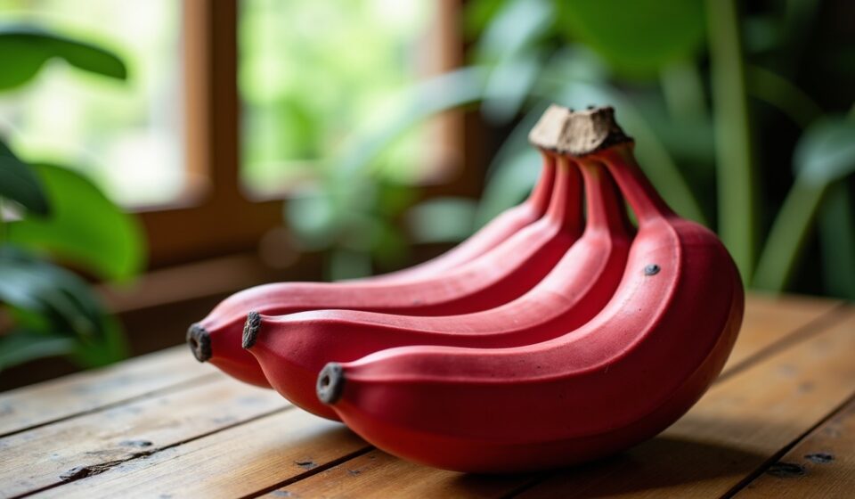 Banane rouge : découvrez ses vertus, ses spécificités et nos astuces pour en profiter pleinement