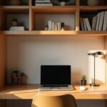 Optimiser l’espace : Transformer un placard en un bureau fonctionnel et tendance